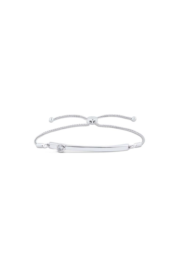 Sidekick Slide Bracelet, Main, color, Silver