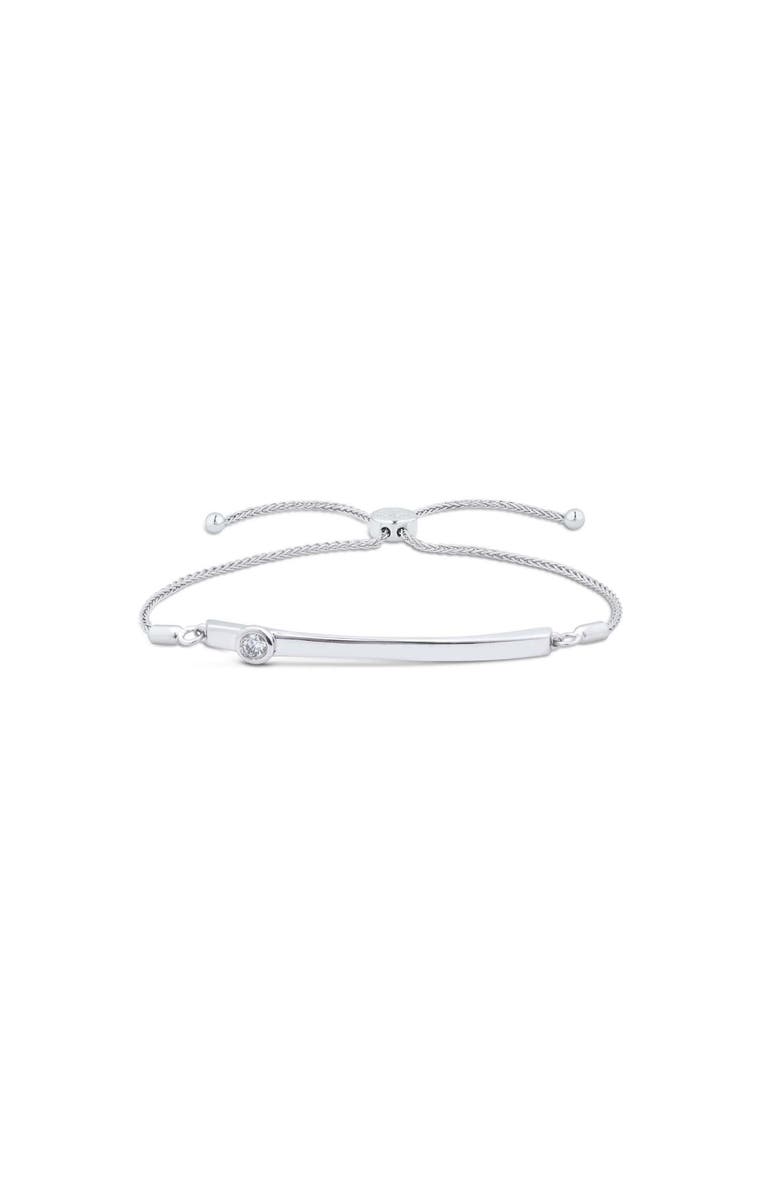 Seed2Stone Sidekick Slide Bracelet, Main, color, Silver