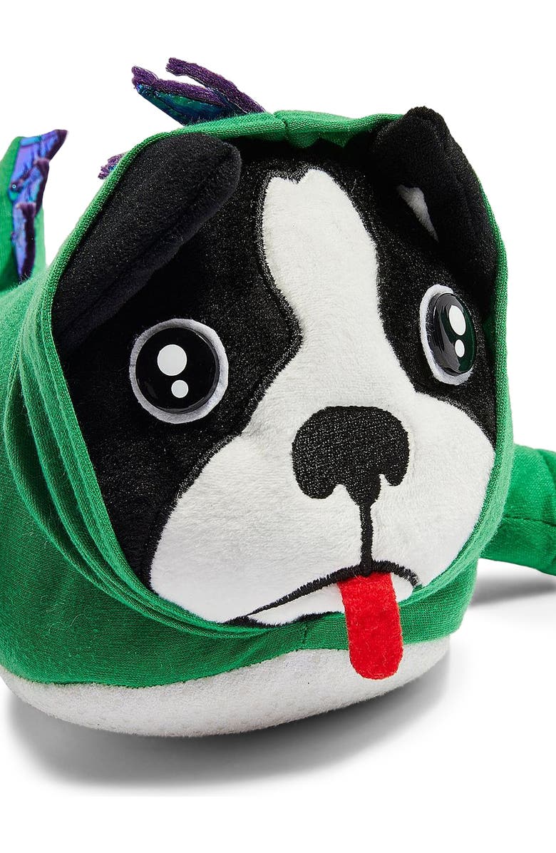 Topshop Dino Dog Slippers, Alternate, color,
