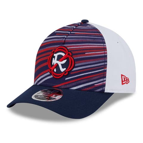 Men's New Era  Navy/White New England Revolution 2025 Jersey Hook 9FORTY M-Crown Adjustable Hat