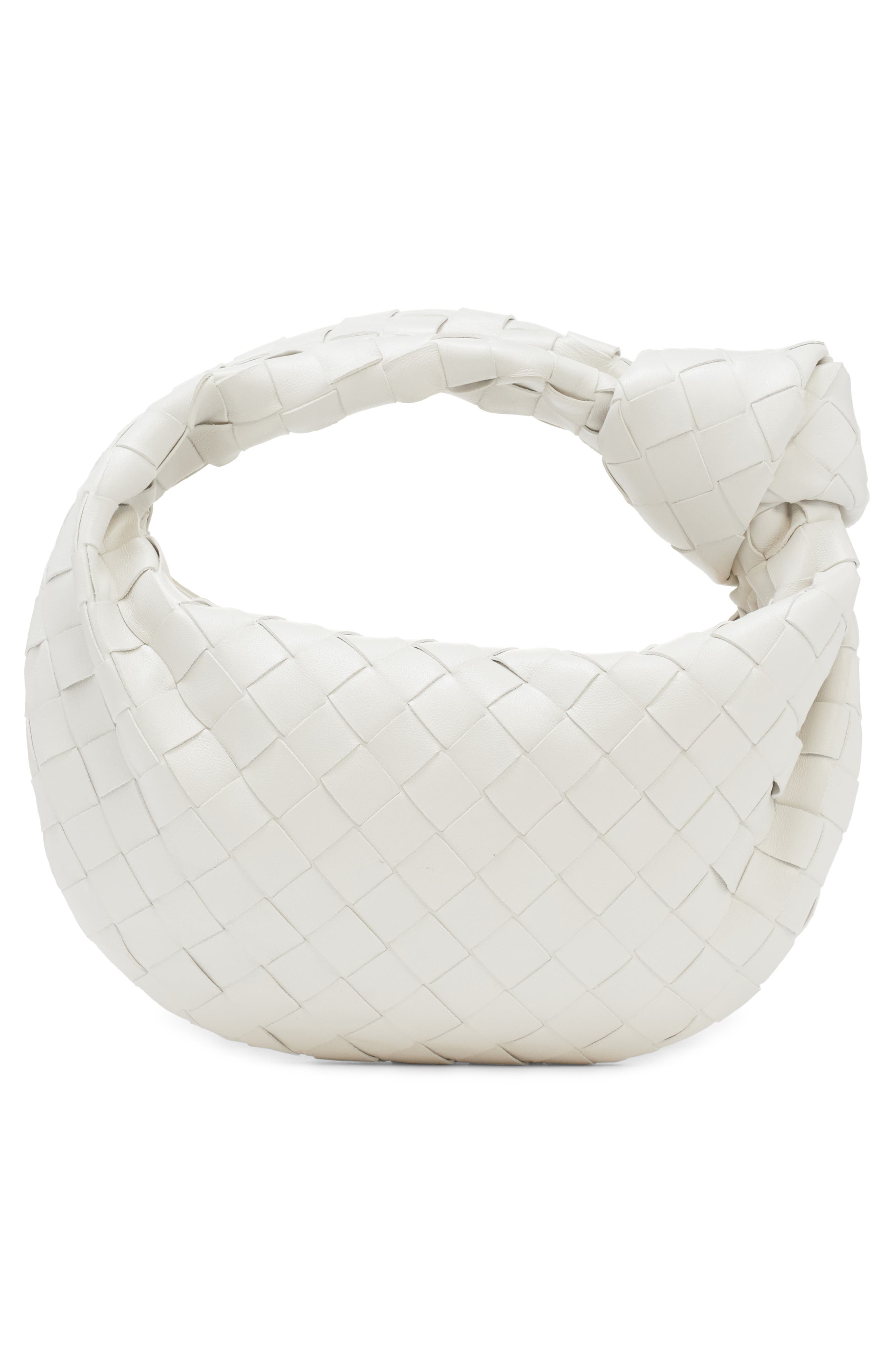 Bottega Veneta Mini Jodie Heart Intrecciato Leather Hobo Bag, Alternate, color, 