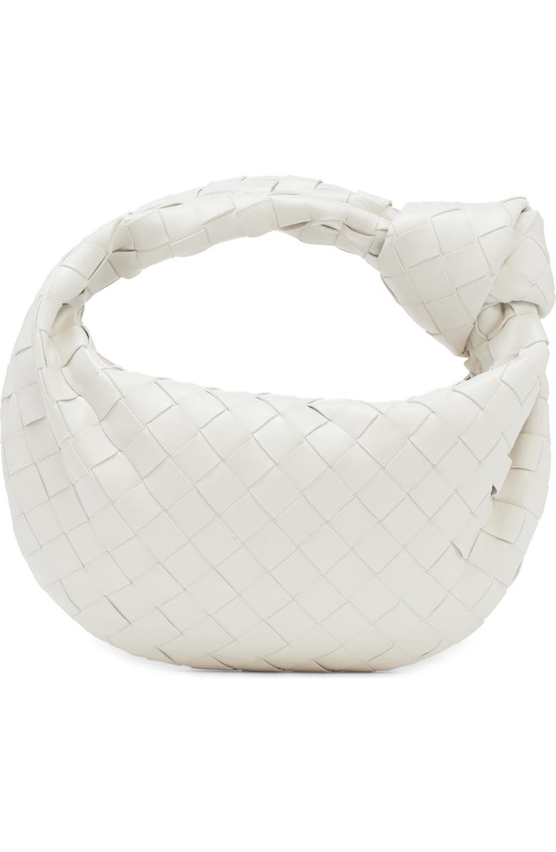 Bottega Veneta Mini Jodie Heart Intrecciato Leather Hobo Bag, Alternate, color,