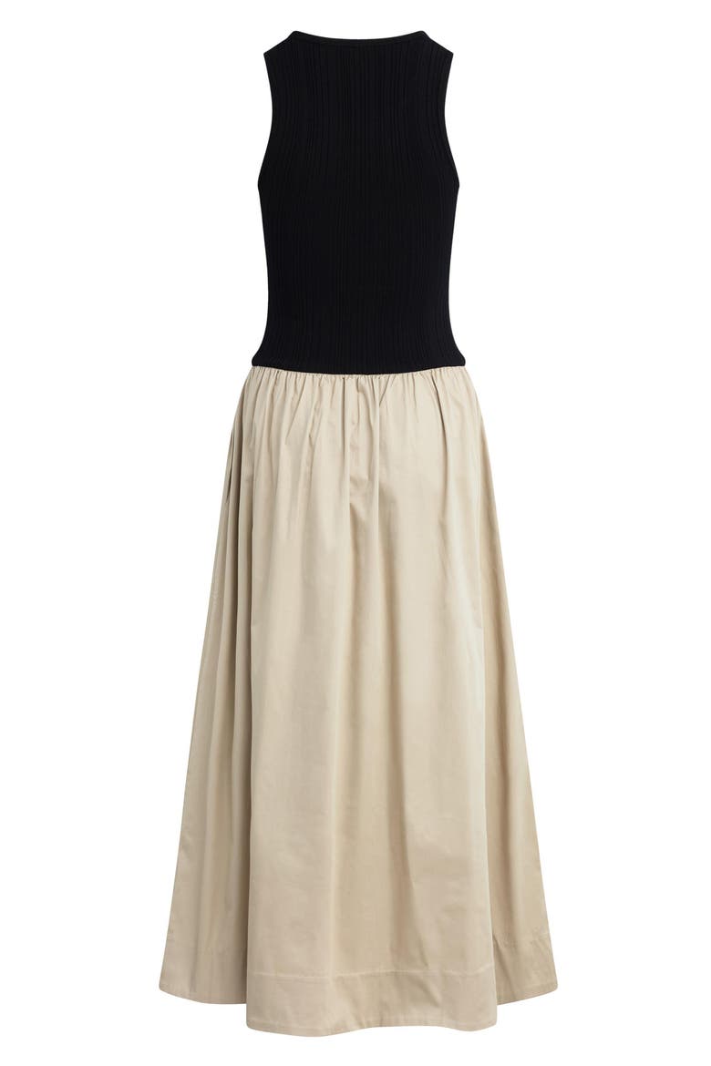 The Lennon Sleeveless Maxi Dress, Alternate, color, BLACK/ KHAKI