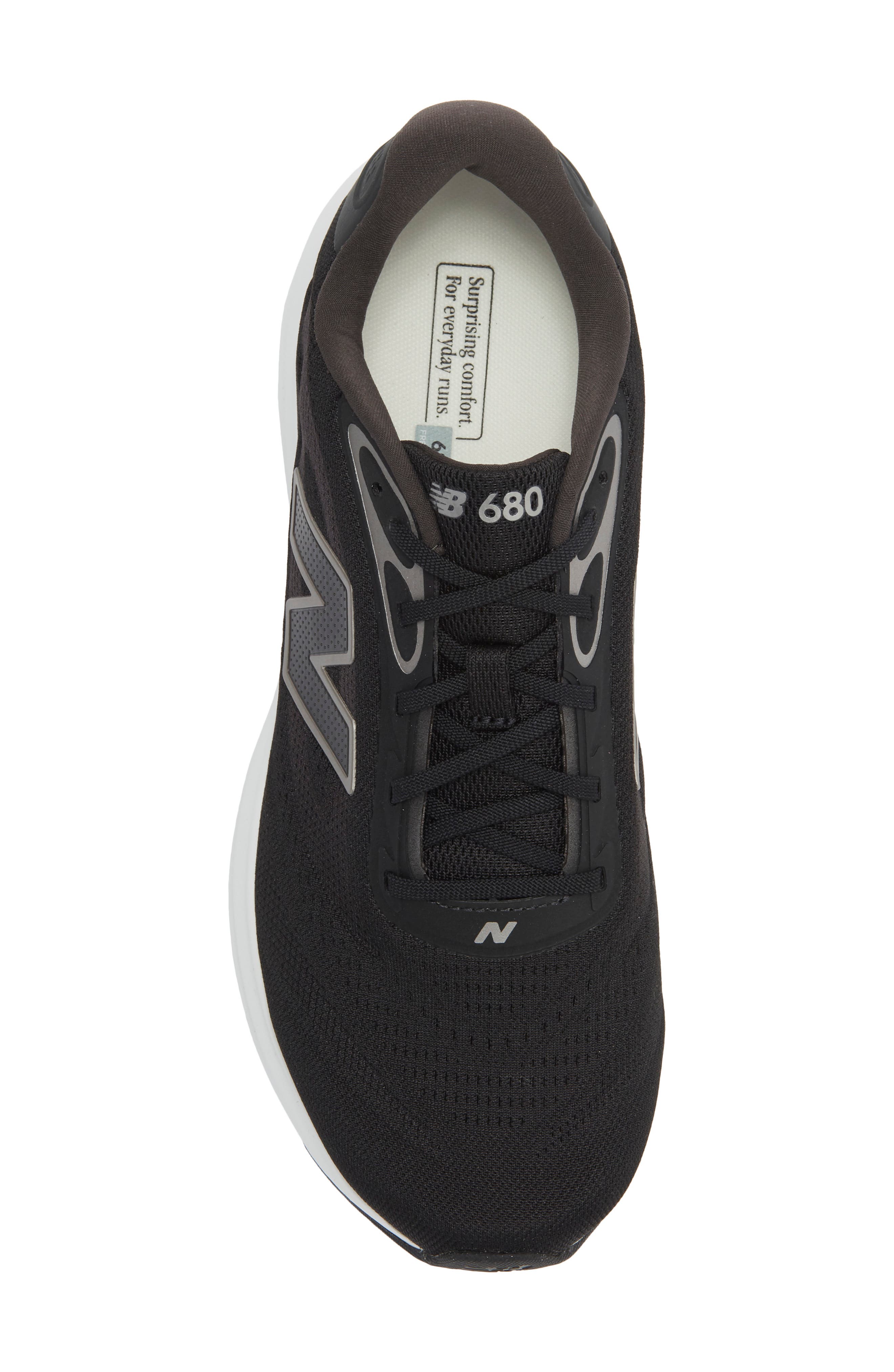 680 Running Shoe, Alternate, color, BLACK/ FADED BLACK