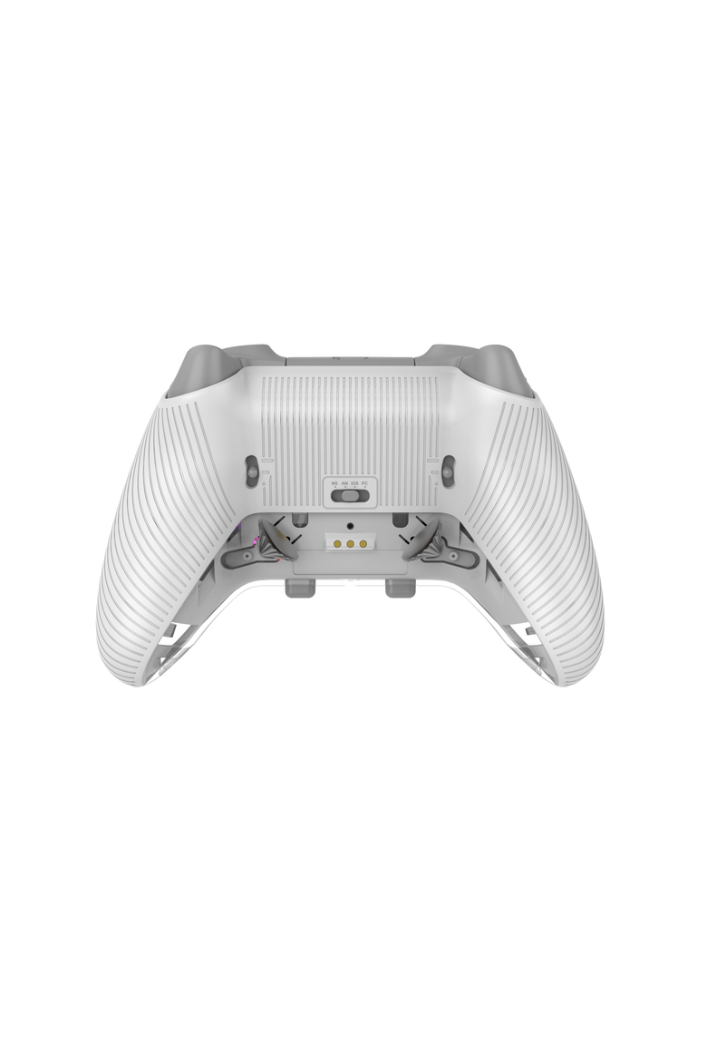 Wireless Gaming Controller, Alternate, color, White