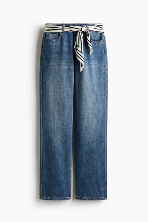 Straight Regular Waist Jeans