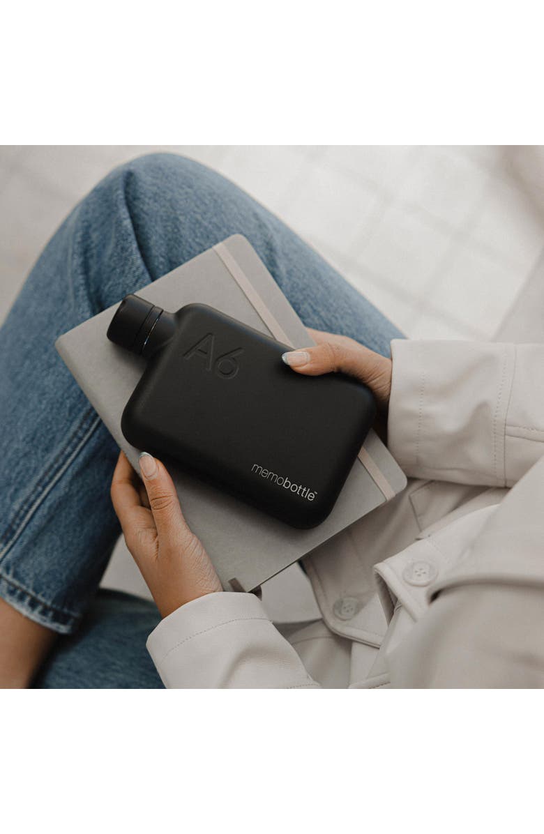 Memobottle A6 Memobottle - Stainless Steel, Alternate, color, Black