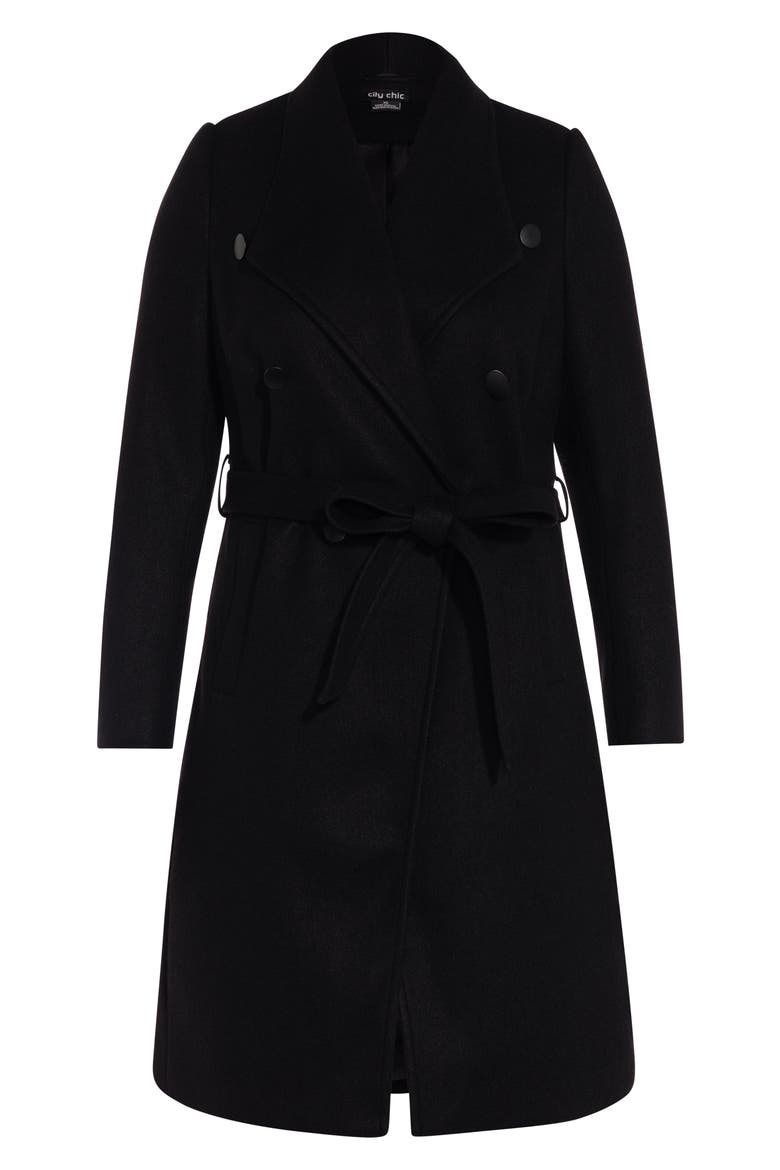 Sultry Military Coat, Alternate, color, BLACK