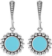 LAGOS Maya Blue Ceramic Drop Earrings