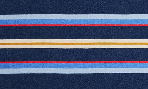 Pendleton Bridger Stripe Wool Blanket In Blue