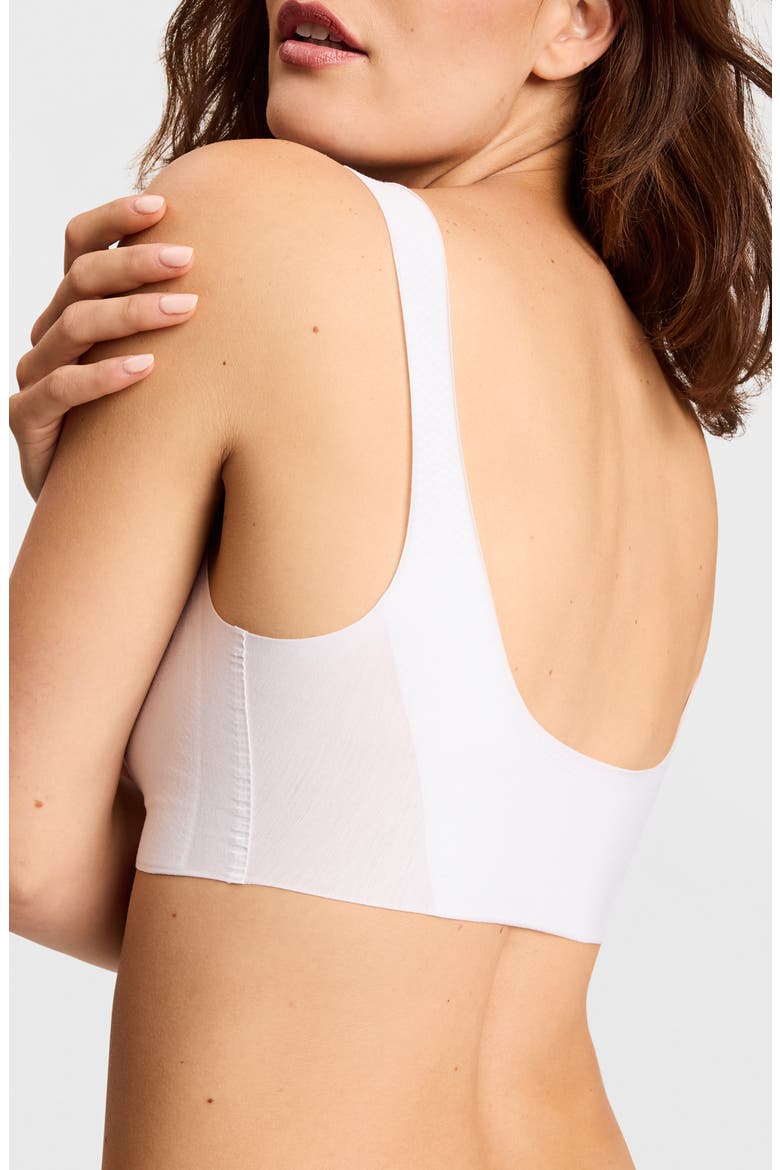 Butter Soft Support Bralette, Alternate, color, WHITE