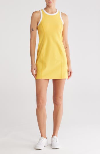 BEYOND YOGA BEYOND YOGA SPACEDYE OUTLINES SLEEVELESS DRESS