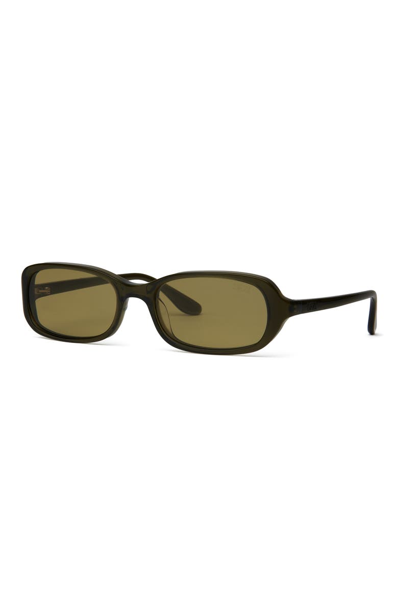 Cindy 54mm Oval Sunglasses, Alternate, color, CRYSTAL SAGE GREEN / GREEN