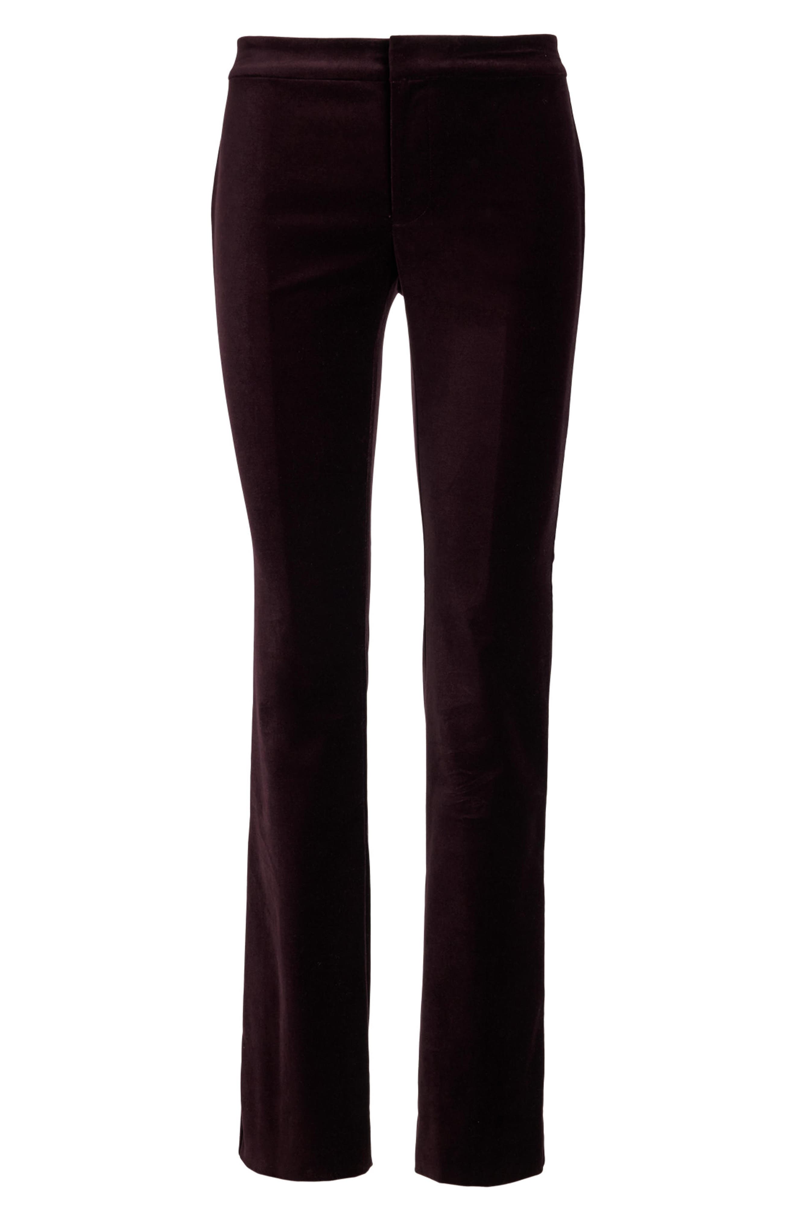 Lauren Ralph Lauren Soft Stretch Velvet Pants (Women) | Nordstromrack