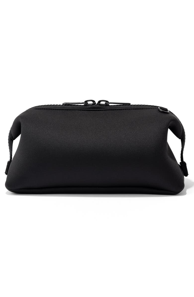 Dagne Dover Extra Large Hunter Neoprene Toiletry Bag, Alternate, color,
