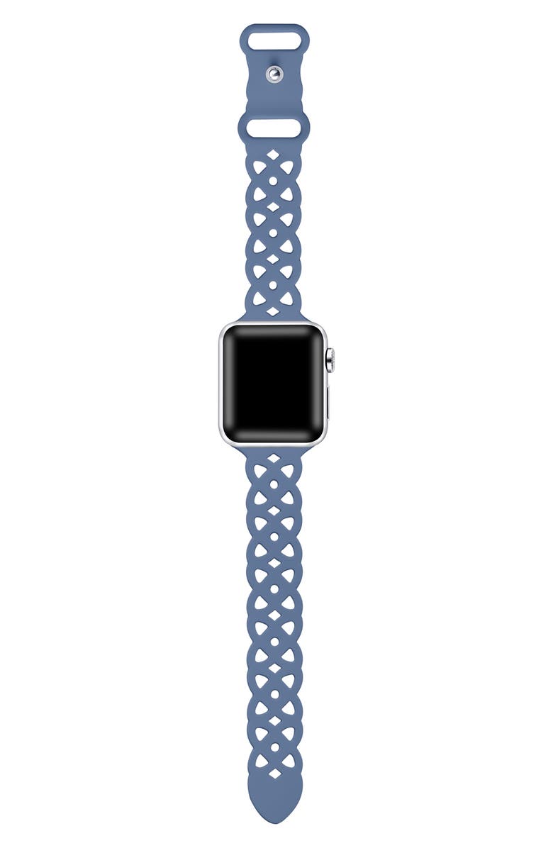The Posh Tech Lace Silicone Apple Watch<sup>®</sup> Watchband, Alternate, color, 