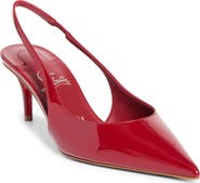 Christian Louboutin Miss Z Pointed Toe Slingback Pump