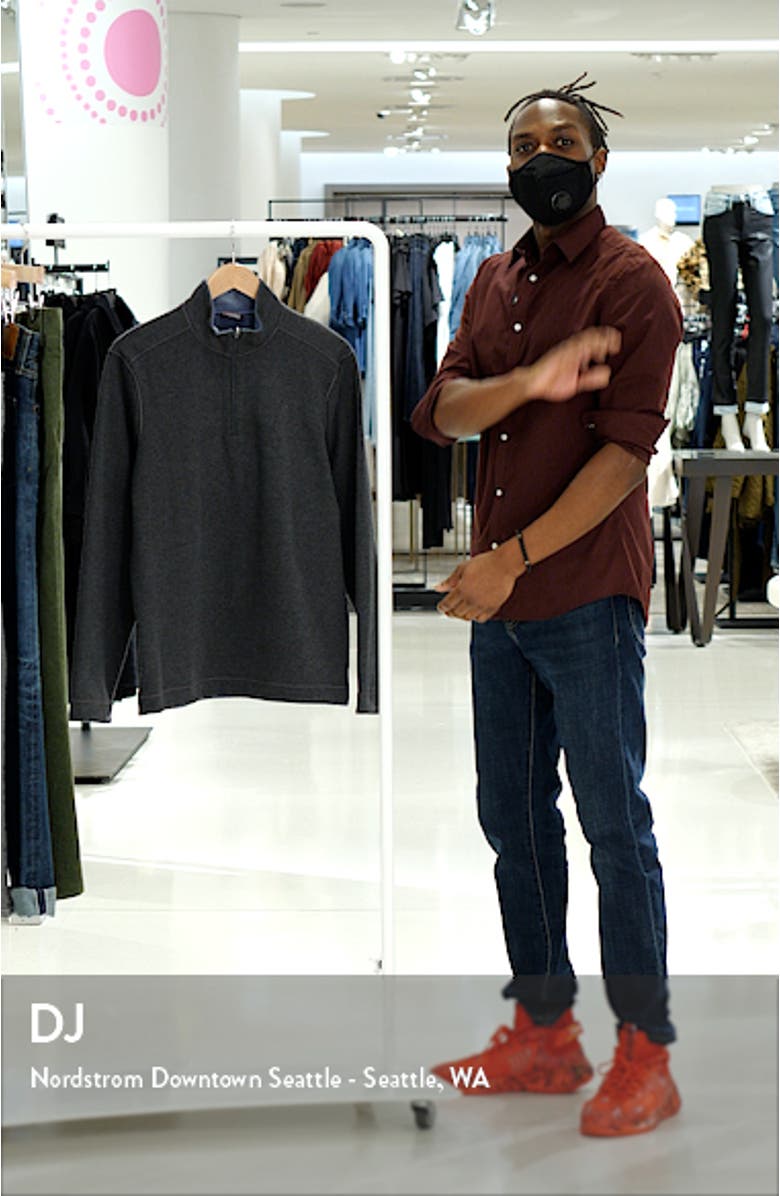 Reversible Quarter Zip Pullover, sales video thumbnail