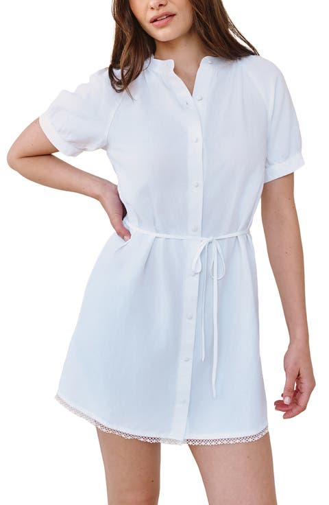 Raglan Sleeve Minidress