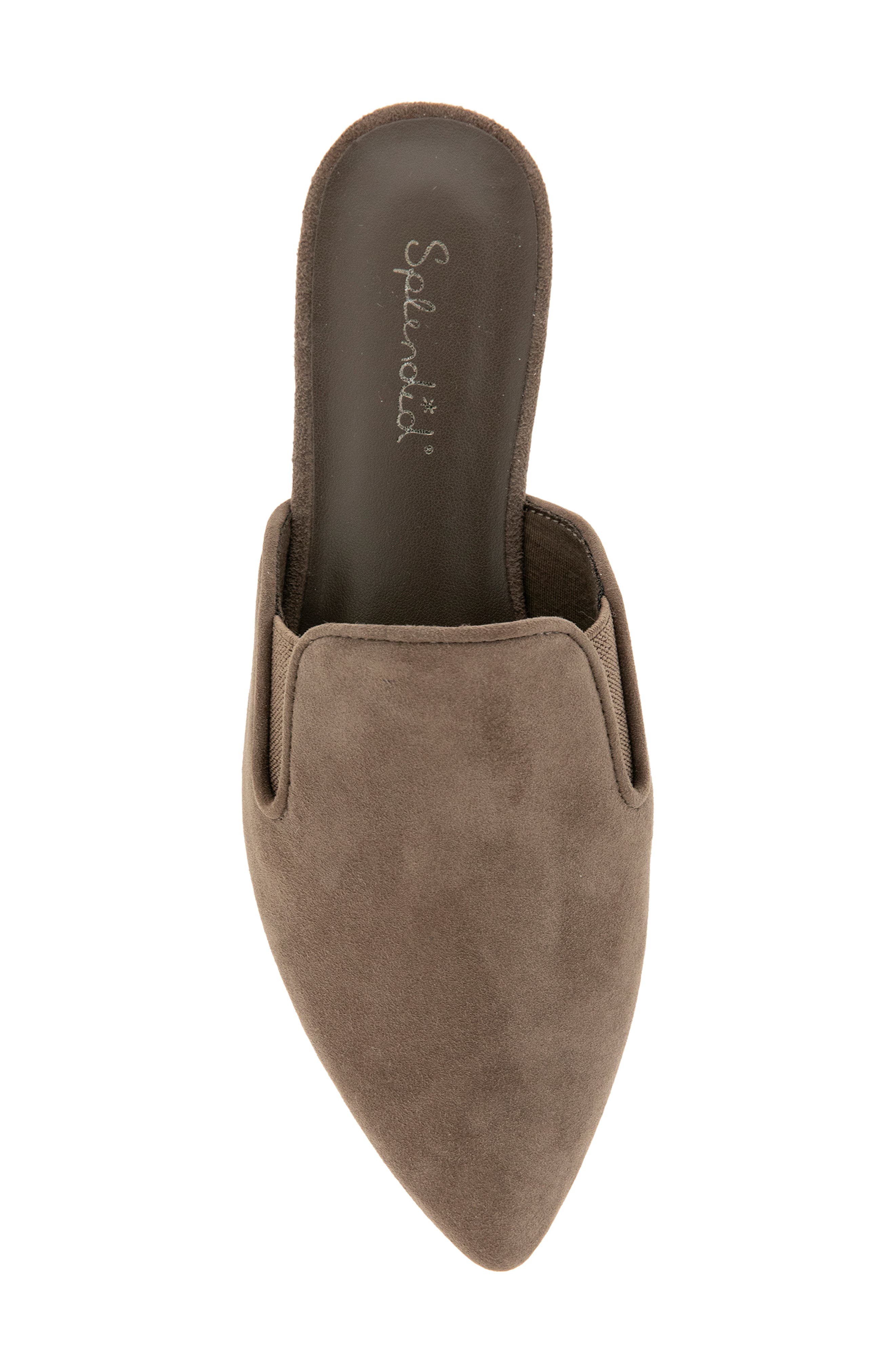 Liza Pointed Toe Mule, Alternate, color, TAUPE GRAY