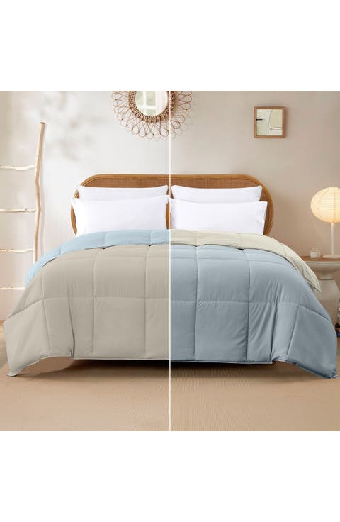 Down Alternative Reversible Comforter
