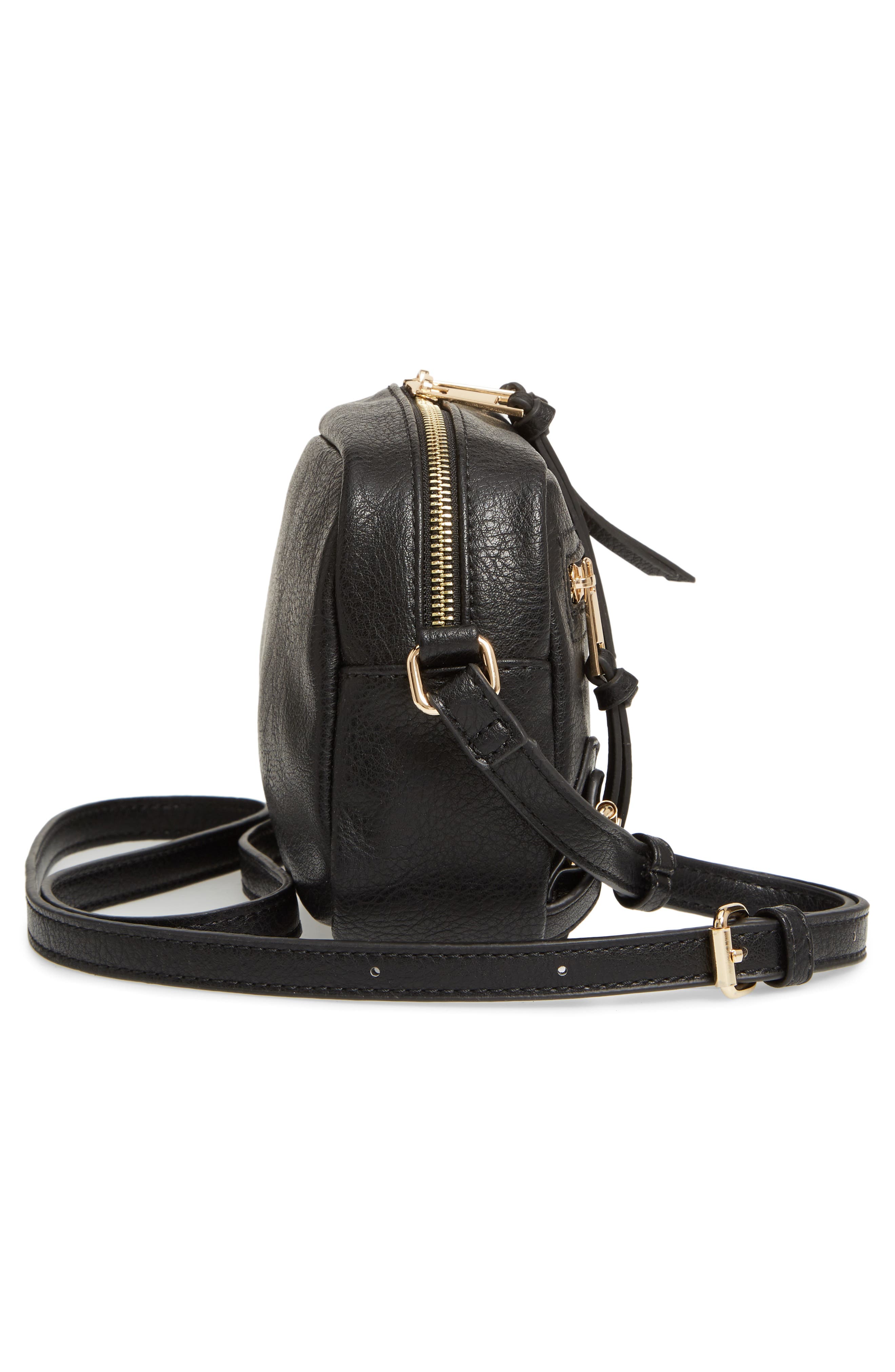 Sole Society Dael Faux Leather Crossbody Bag, Alternate, color, 