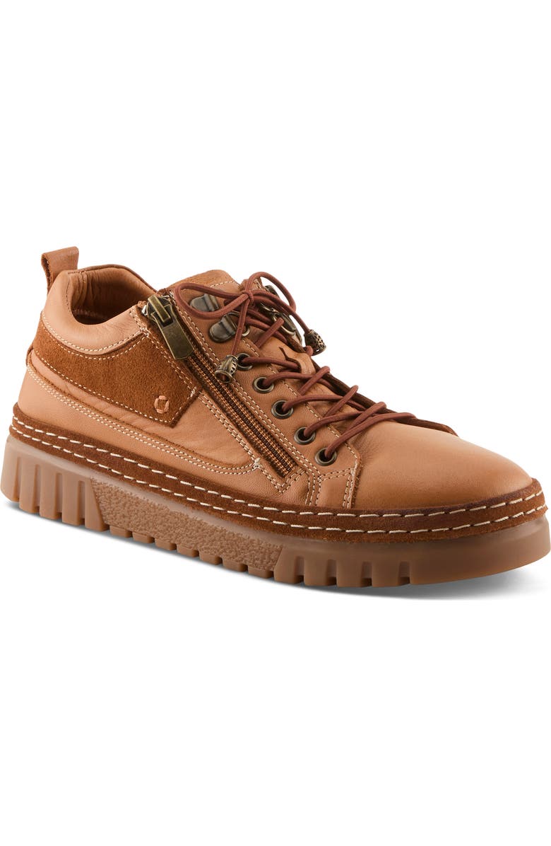 Spring Step Lauria Sneaker, Main, color, Camel