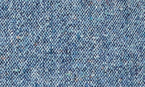 Lafayette 148 New York Fitted Donegal Tweed Blazer In Blue