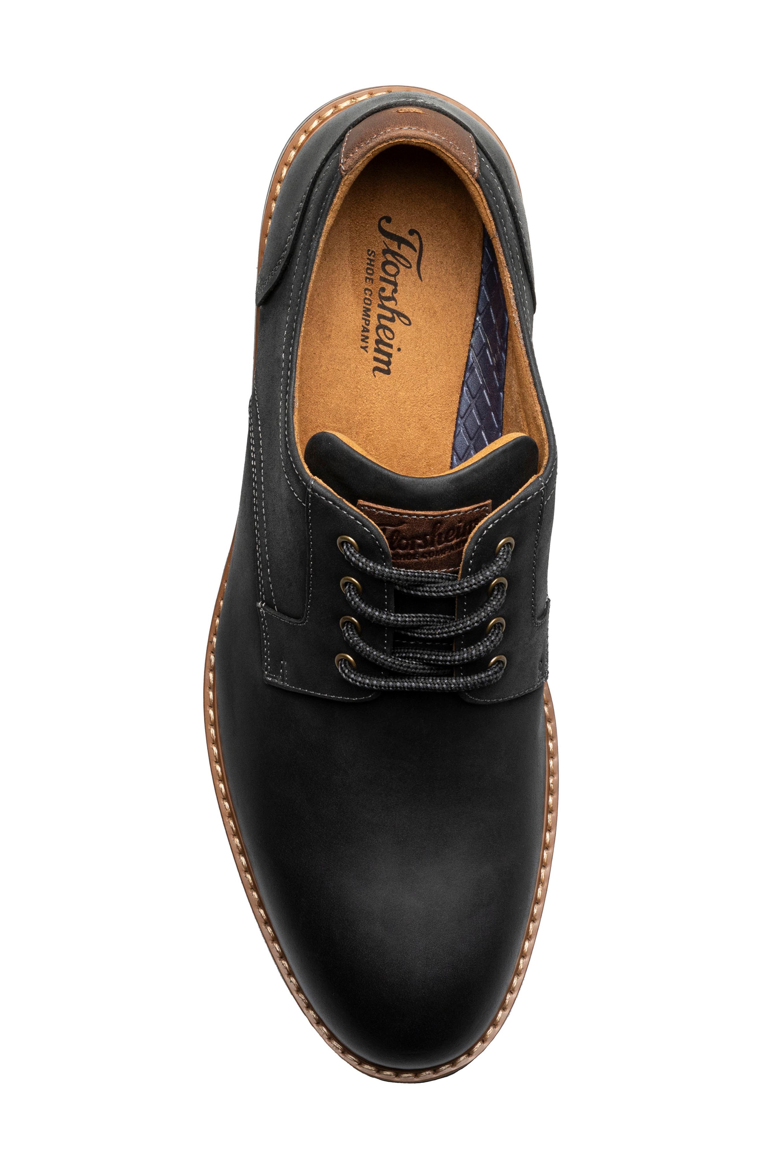 Florsheim Renegade Plain Toe Leather Derby, Alternate, color, 