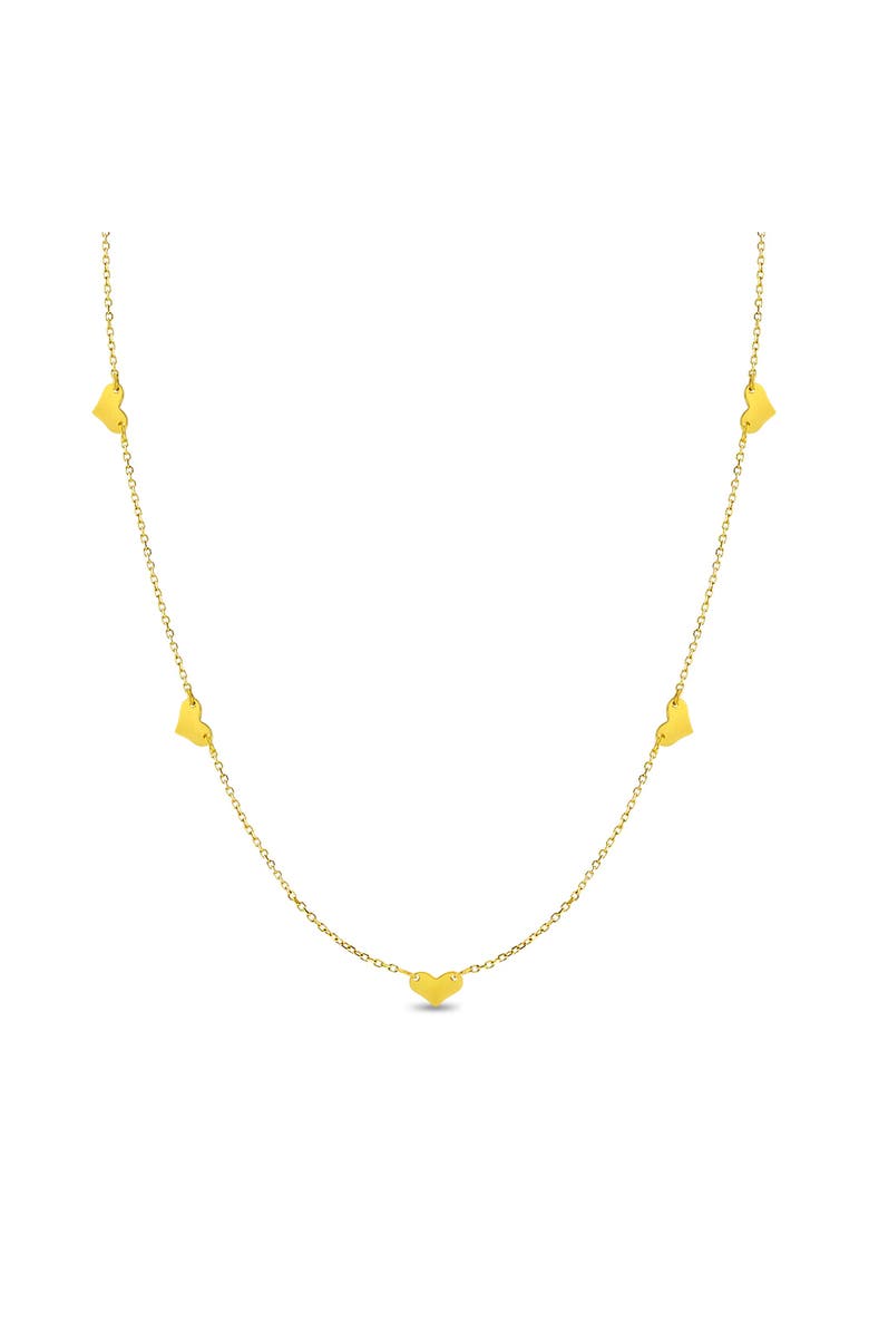 In Season Jewelry Heart Chain Women's Necklace, Main, color, Gold