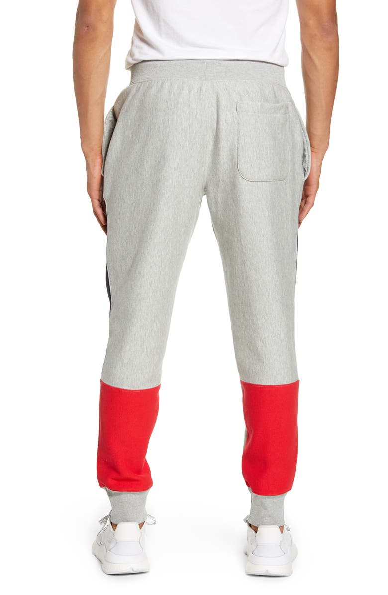 Champion Colorblock Sweatpants, Alternate, color,