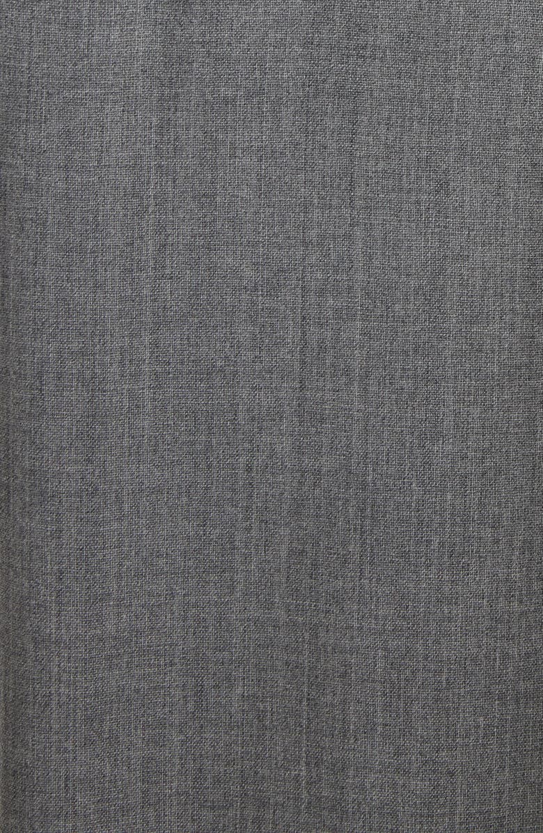 Jacquemus La Chemise d'Homme Oversize Stretch Virgin Wool Button-Up Shirt, Alternate, color, Grey