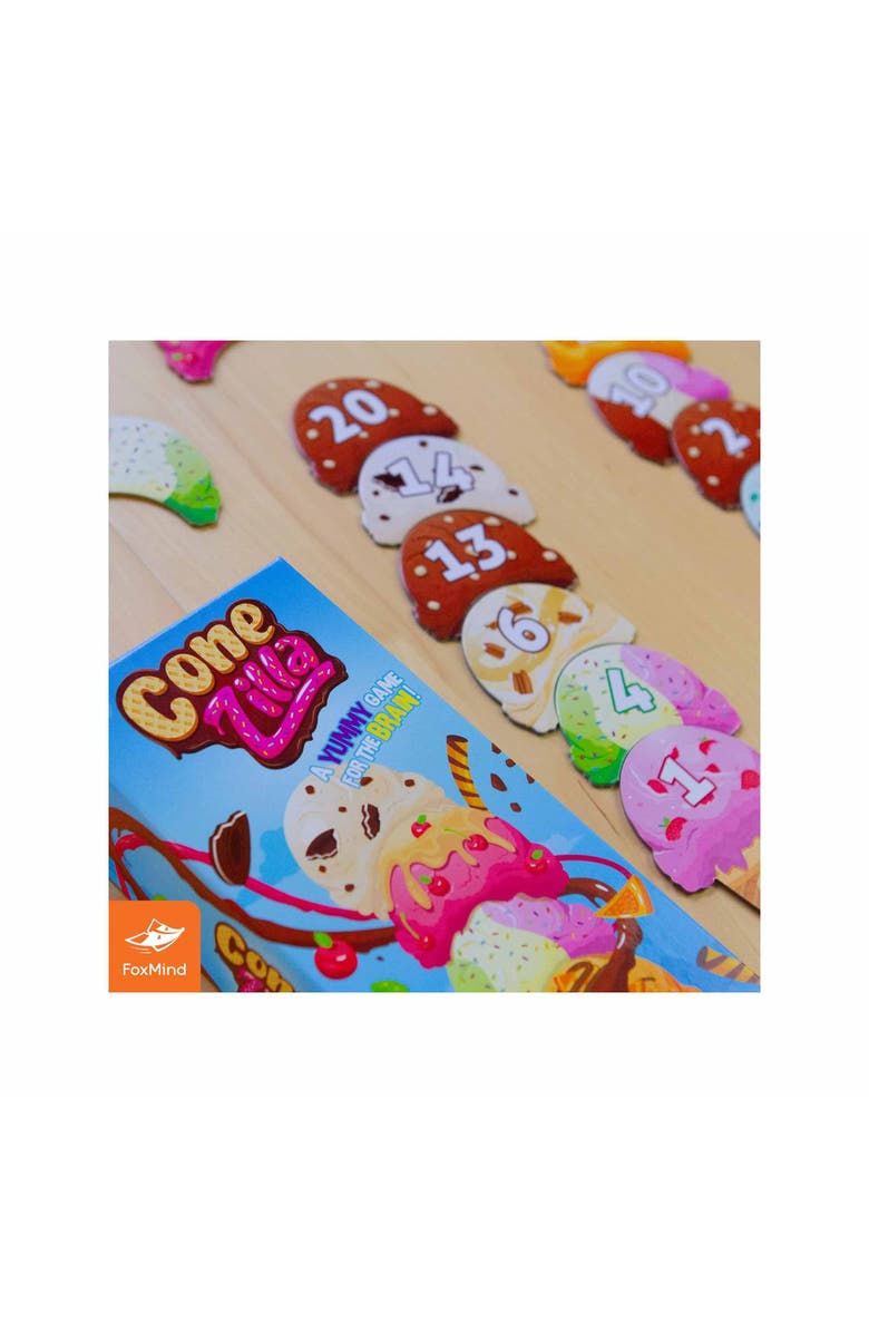 FoxMind Conezilla Ice Cream Memory Card Game, Alternate, color, Multicolored