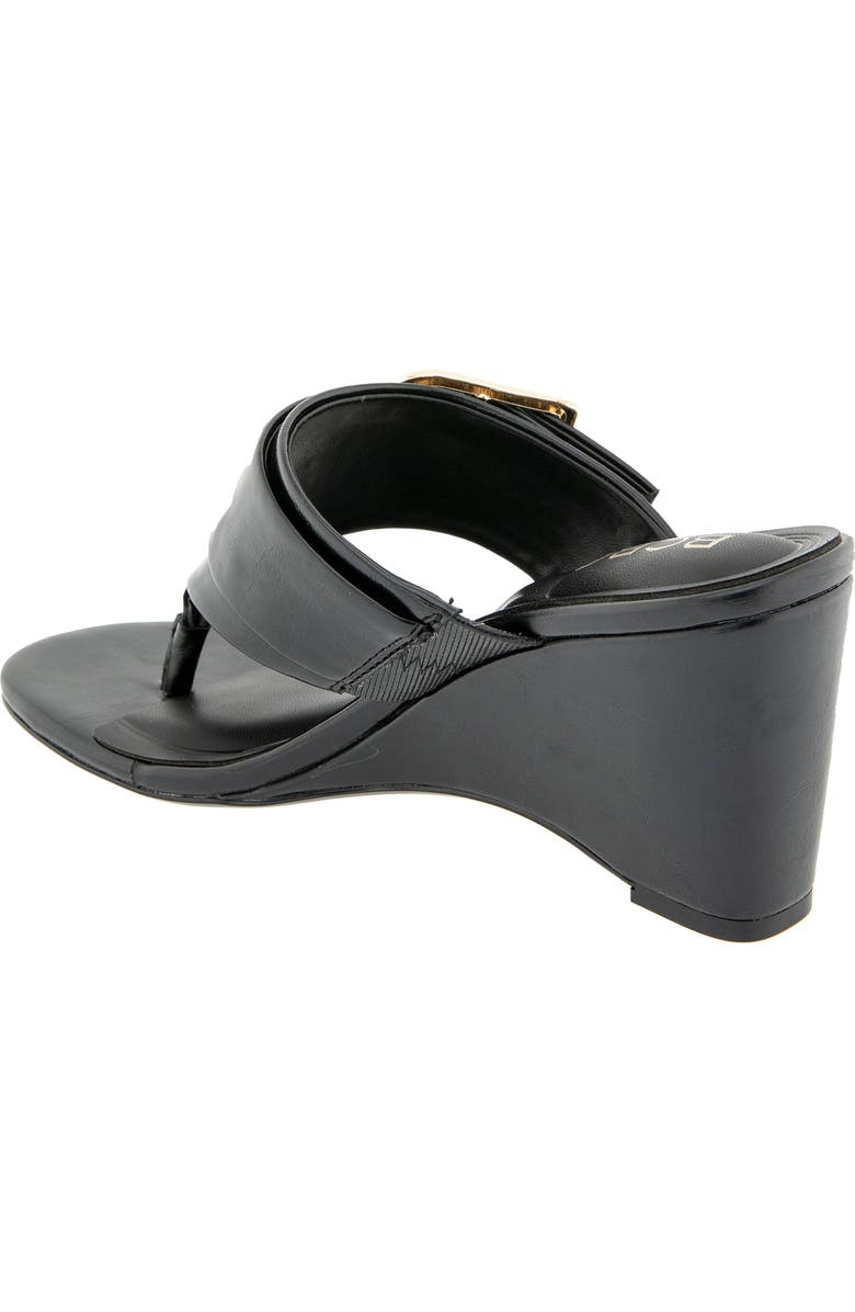 BCBGeneration Seema Wedge Slide Sandal, Alternate, color, Black