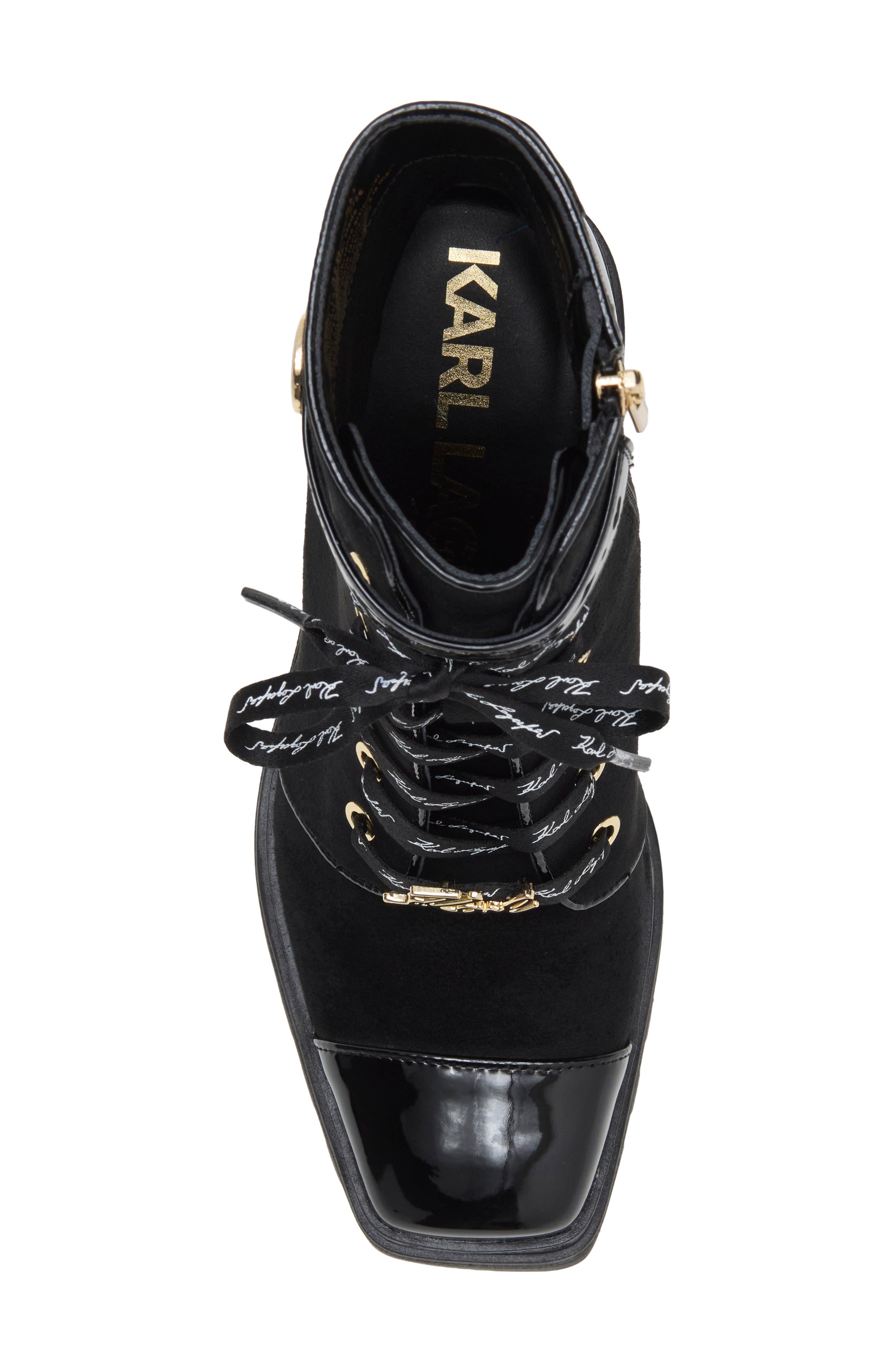 Shanikah Heeled Bootie, Alternate, color, BLACK