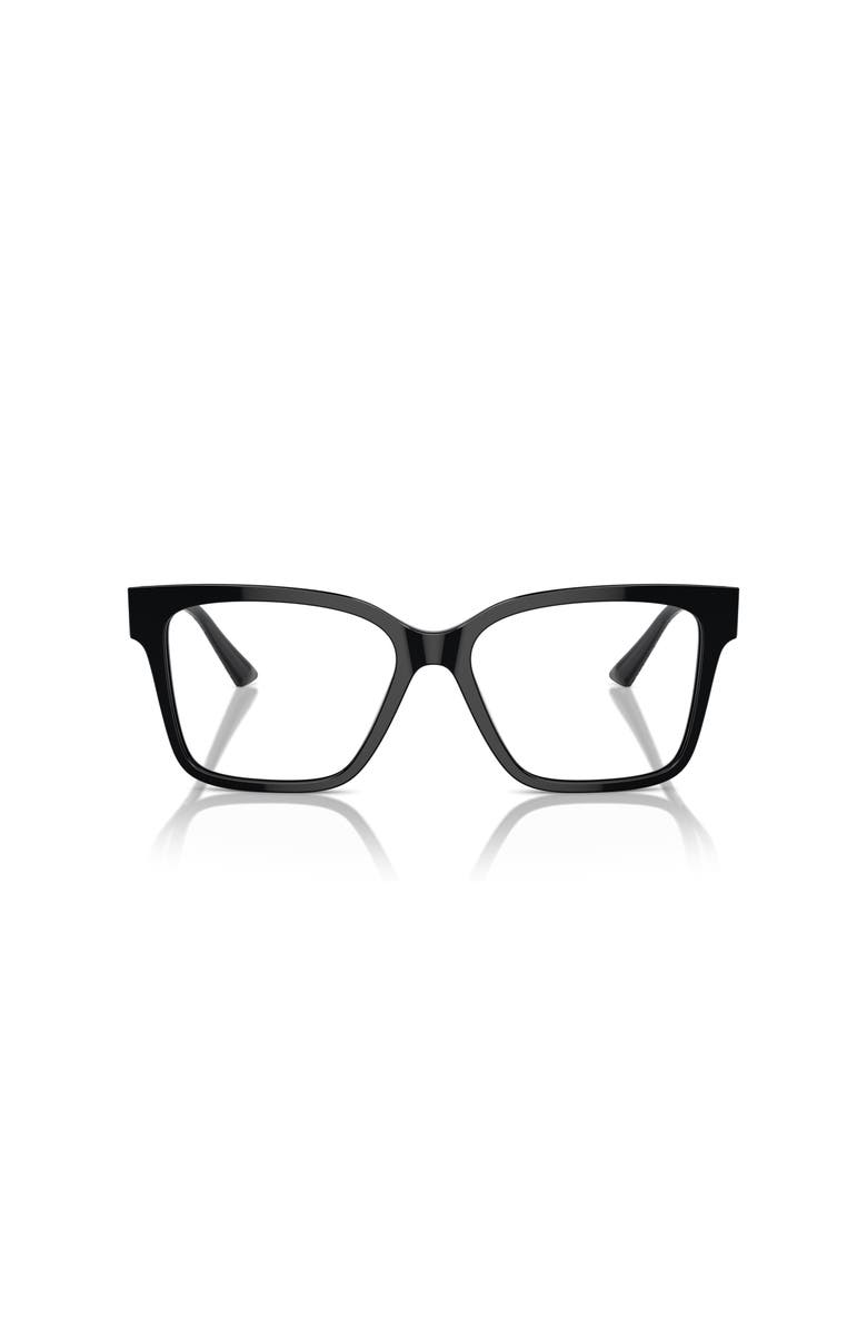 Jimmy Choo 53mm Rectangle optical glasses, Alternate, color, Black