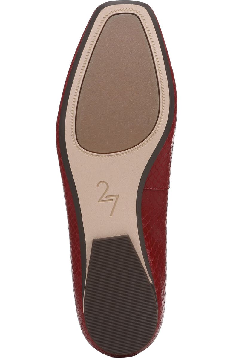 27 EDIT Naturalizer Carla Flat, Alternate, color, Hearts Flame Red