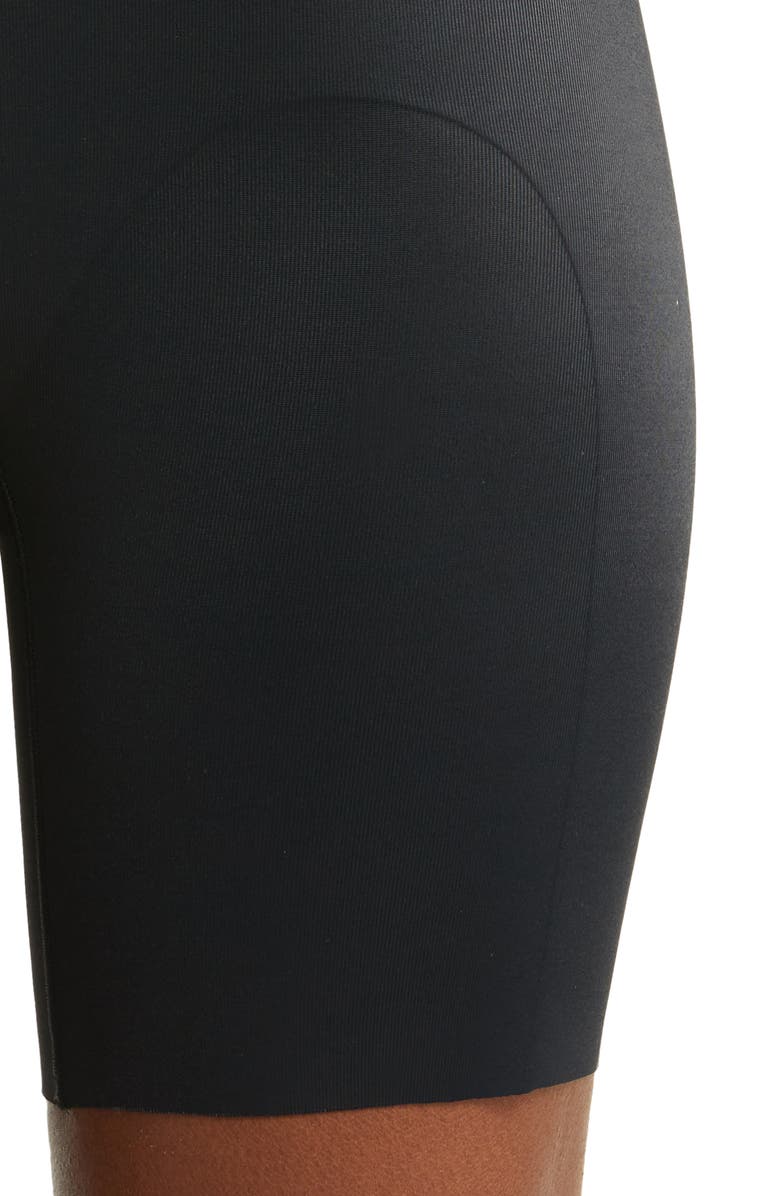 Chantelle Lingerie Basic Shaping High Waist Mid Thigh Shorts, Alternate, color, Black