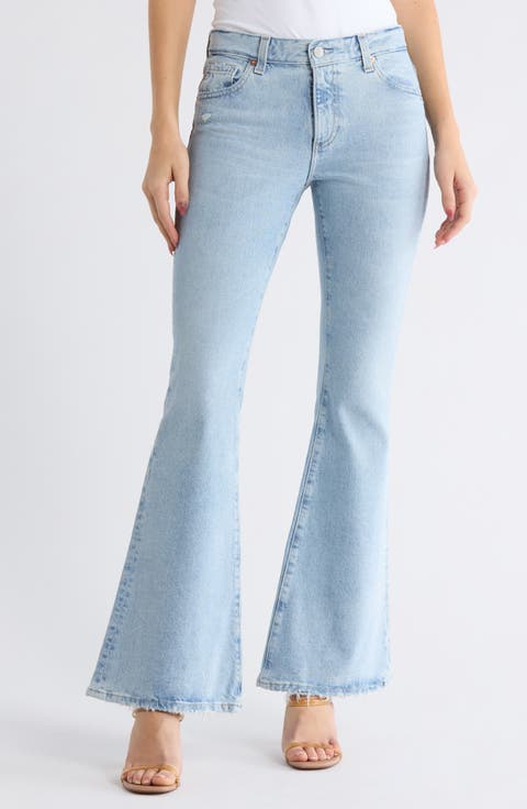 Flare Leg Jeans