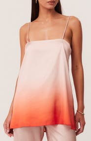 SNDYS Amaya Long Line Ombré Top