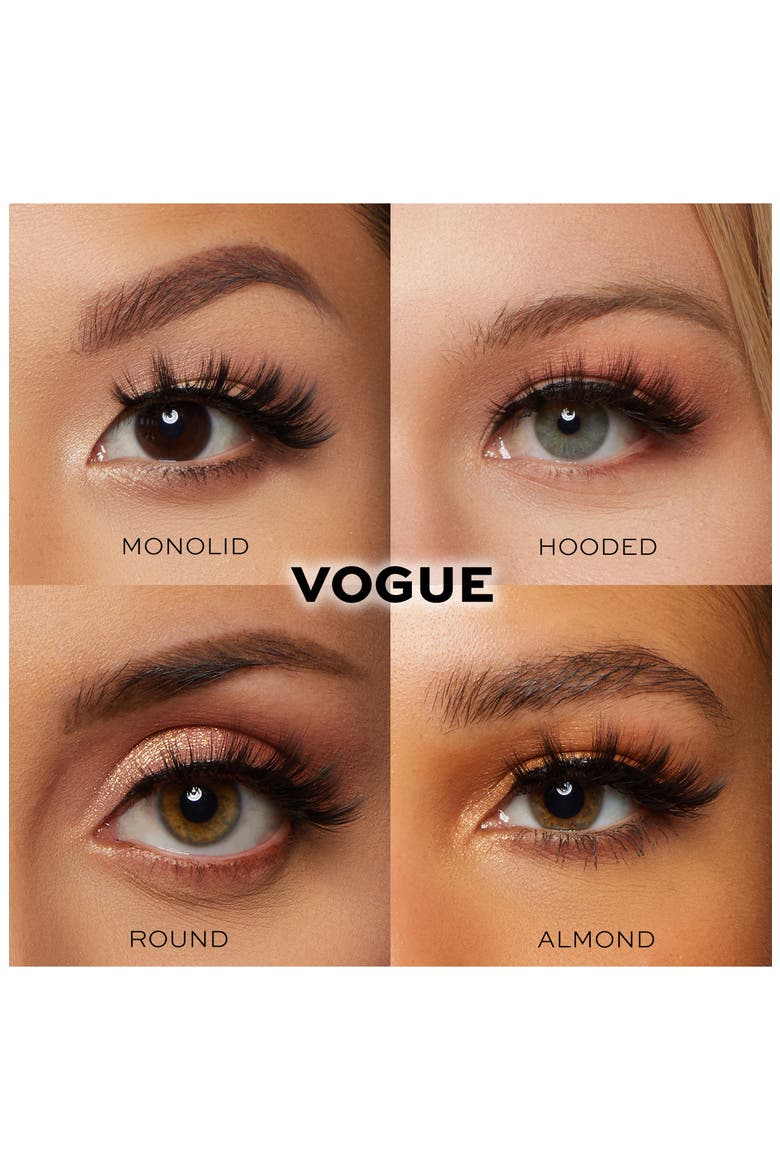 Vogue Magnetic False Eyelashes, Alternate, color, BLACK