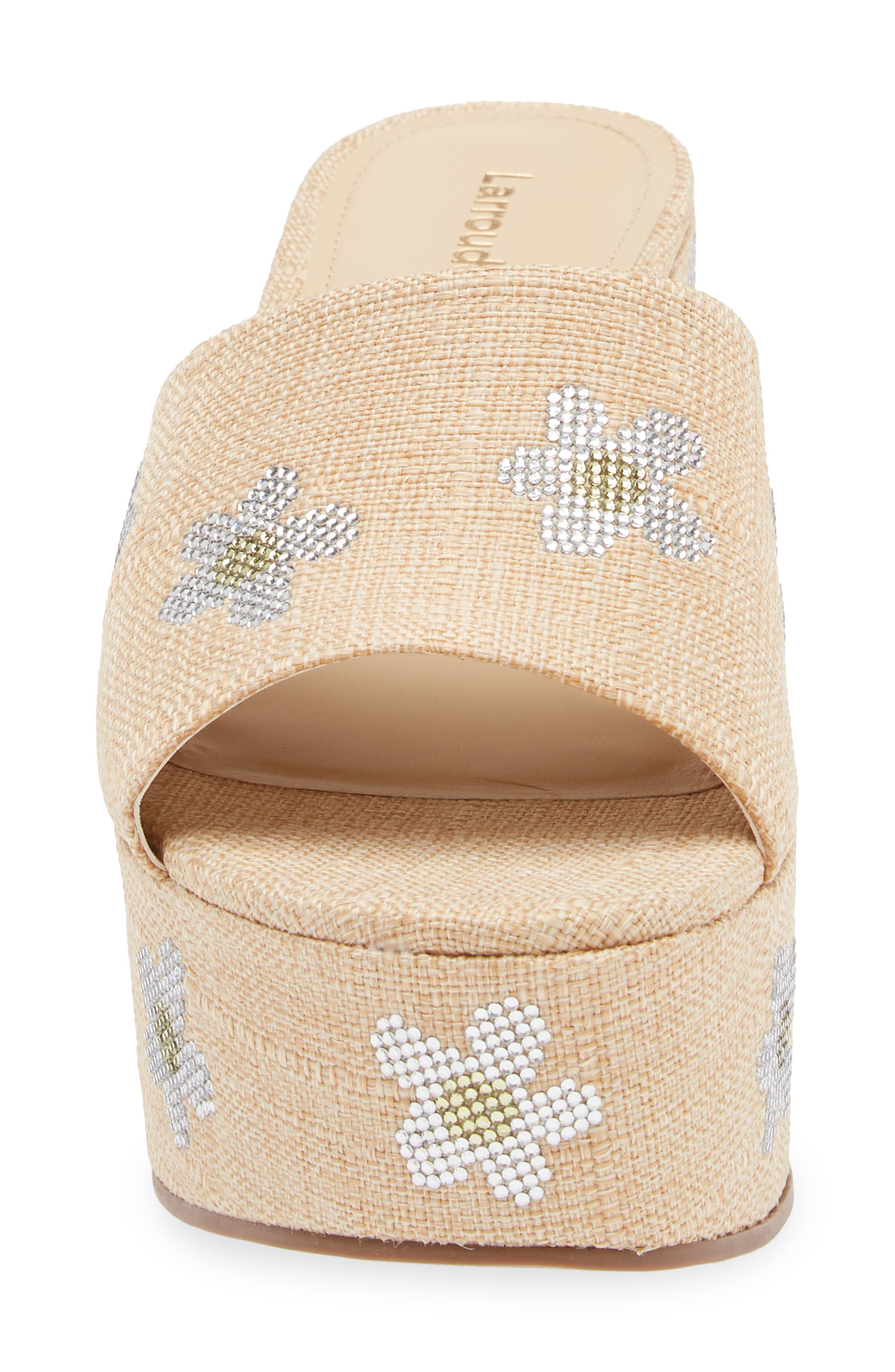 Larroudé Miso Platform Sandal, Alternate, color, 