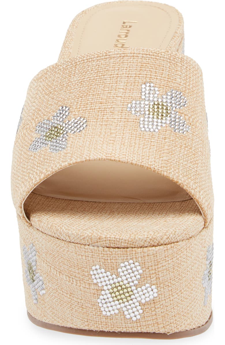 Larroudé Miso Platform Sandal, Alternate, color,