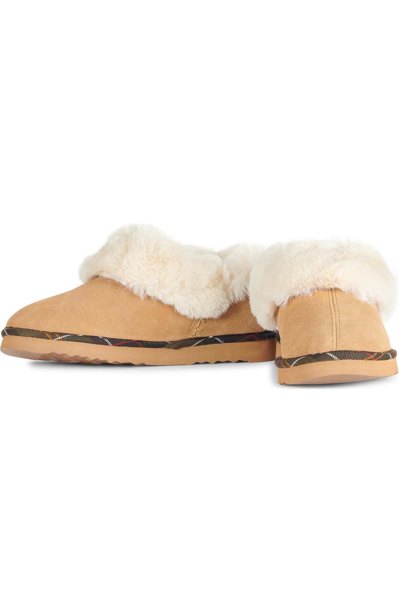 Barbour Nancy Faux Fur Lined Slipper, Alternate, color,