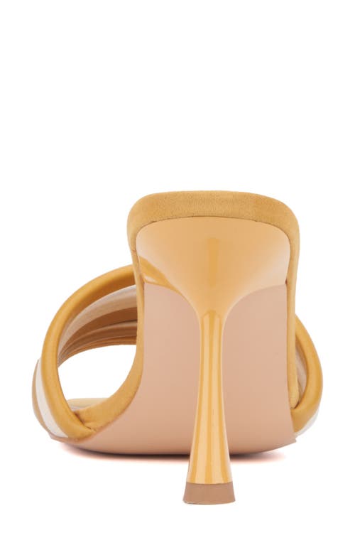 Torgeis Idra Slide Sandal In Camel