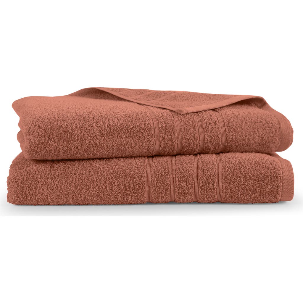 Martex Ultimate 2-piece Bath Towel Set In Brown