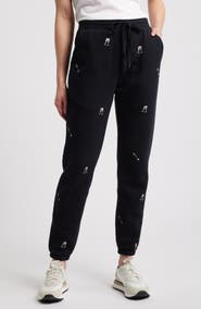 Rails Kingston Champagne Embroidery Cotton Joggers