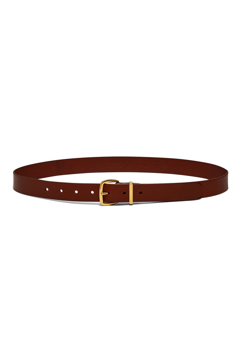 The Essential Leather Belt, Main, color, WARM CINNAMON