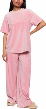 Samii Ryan | Optimist Velour Pants , Pink , XX-Large , 6