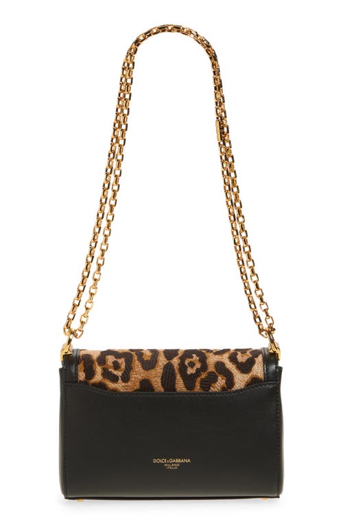 Dolce & Gabbana Dolce&gabbana Mini Marlene City Leopard Print Shoulder Bag